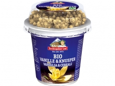 Jogurt - vanilka s musli Bio 150g,chlazené