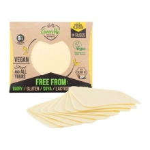 Sýr - gouda,plátky vegan. 180g GREENVIE,chlazené
