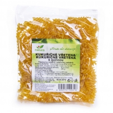 Těstoviny kukuřičné - vřetena,quinoa 250g NATURA HUSTOPEČE