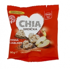 Müsli srdíčka - jablko,chia 50g SEMIX