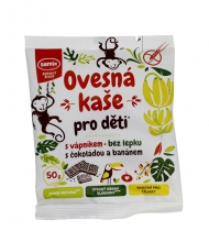 Kaše ovesná - čokoláda,babán,bez lepku 50g SEMIX