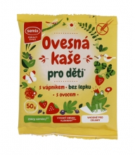 Kaše ovesná - vápník,ovocem,bez lepku 50g SEMIX