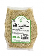 Rýže - jasmínová,natural Bio 400g ZDRAVÍ Z PŘÍRODY