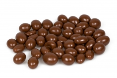 Arašídy - mléčná čokoláda 100g bez obalu OŘÍŠEK
