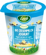 Jogurt kozí - vanilka Bio 125g LEEB,chlazené