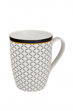 Mystic bílý 0,34 l - porcelánový hrnek