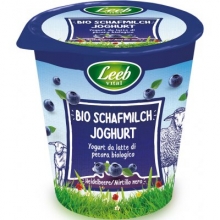 Jogurt ovčí - borůvka Bio 125g LEEB,chlazené