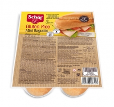 Pečivo -duo mini baguette rohlík,bez lepku 150g SCHAR