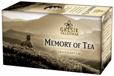 Černý čaj - Memory of Tea čaj n.s. 20x1,8g GREŠÍK