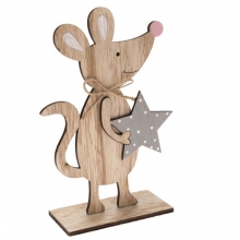 Dřevěná myška 