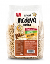 Cereální kolečka - medová 500g REJ