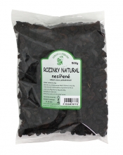 Rozinky - natural,nesiřené 500g ZDRAVÍ Z PŘÍRODY