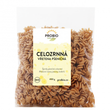 Těstoviny  pšeničné - vřetena Bio 400g PROBIO