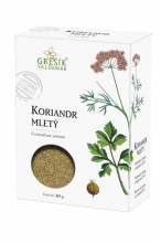 Koření - koriandr,mletý 40g GREŠÍK