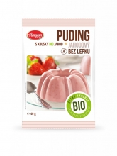 Puding - jahodový,bez lepku Bio 40g AMYLON