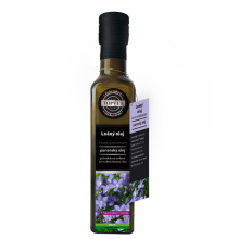 Rostlinný olej - lněný 250ml TOPVET