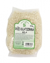 Rýže - kulatozrnná,bílá 500g ZDRAVÍ Z PŘÍRODY