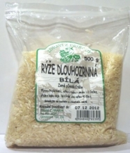 Rýže - dlouhozrnná,bílá 500G ZDRAVÍ Z PŘÍRODY