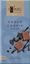 Čokoláda rýžová - čoko cookie,vegan Bio 80g ICHOC