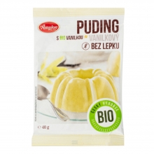 Puding - vanilkový,bez lepku Bio 40g AMYLON