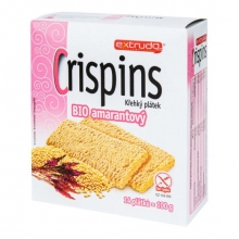 Chlebíček crispins - kukuřičný,amarant,bez lepkuBio 100g EXTRUDO