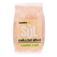 Sůl himalájská - růžová,jemná 500g COUNTRY LIFE