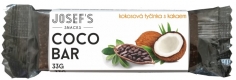 Kokosová tyčinka - kakao 33g JOSEF'S