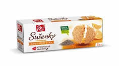 Sušenky - pomerančové s chia 120g REJ