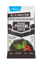 Těstoviny proteinové - špagety,černé fazole 200g  MAXSPORT