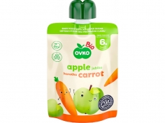 Kapsička - jablko,karotka Bio 90g OVKO,chlazené