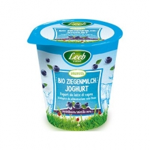 Jogurt kozí - borůvka Bio 125g LEEB,chlazené