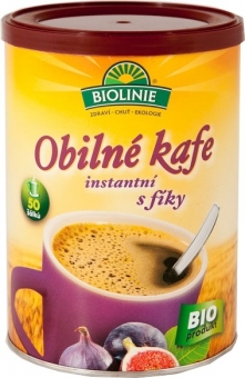 Instantní obilné kafe s fíky BIOLINIE 100g