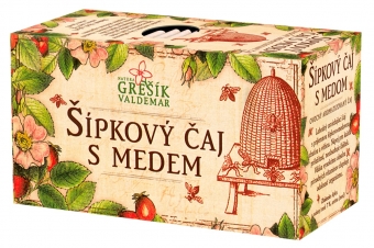 Šípkový čaj s medem 20 n. s. GREŠÍK