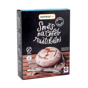Směs na chléb bezl. rustikální 500g NOMINÁL