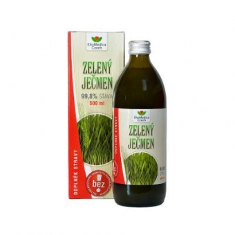 EkoMedica Zelený ječmen 99,8% šťáva 500 ml