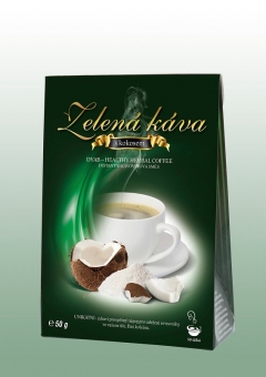 Zelená káva KOKOS 50g DNM