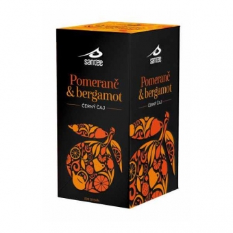 Pomeranč a bergamot - černý čaj 35g SANTÉÉE